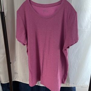 Jockey Pink Relaxed Short Sleeve Tee